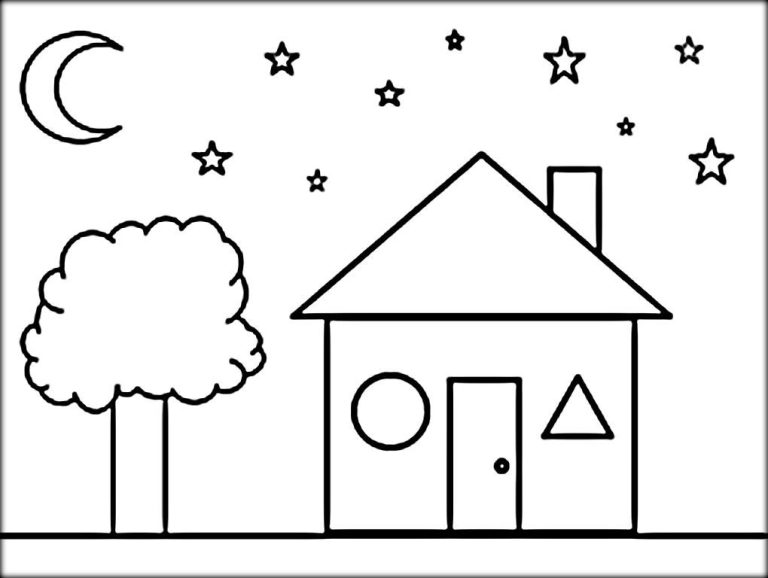 Shapes Coloring Pages