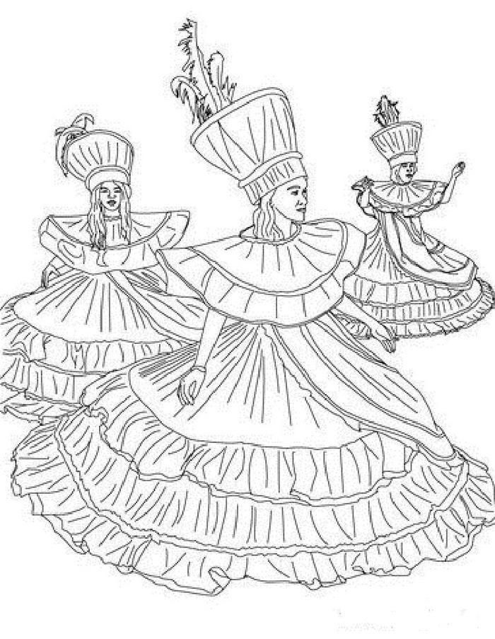 Carnival Coloring Pages