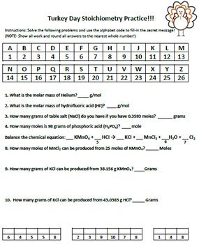 Gas Stoichiometry Worksheet Pdf