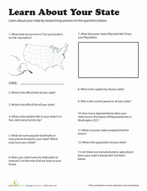 Social Studies Worksheets