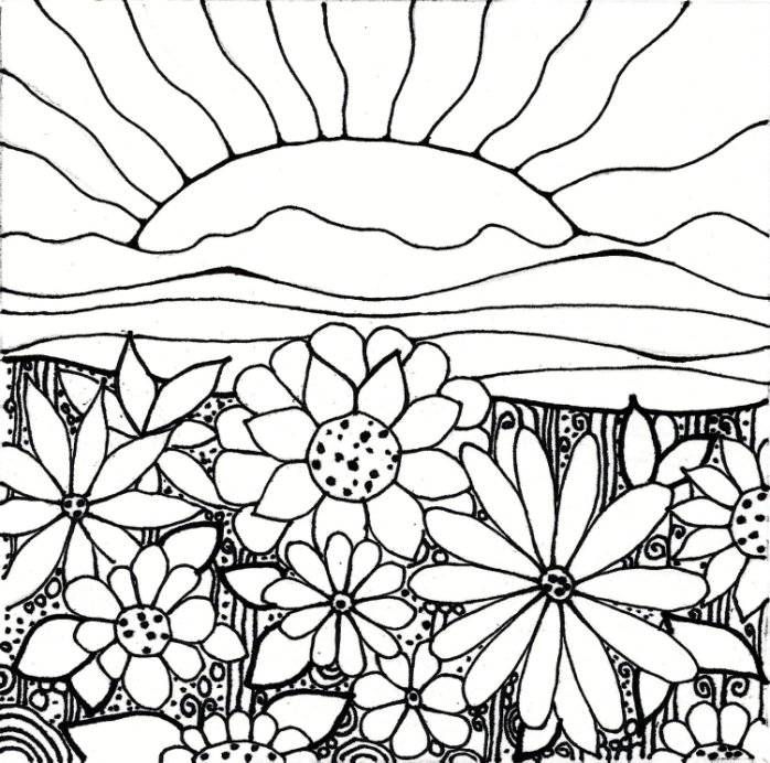 Garden Coloring Pages