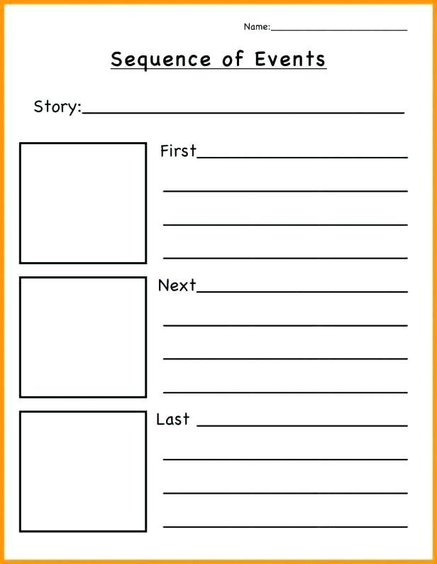 4th Grade Sequencing Events In A Story Worksheets