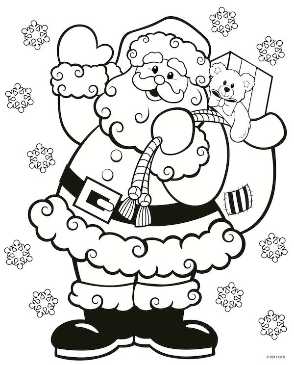 Christmas Colouring Printables