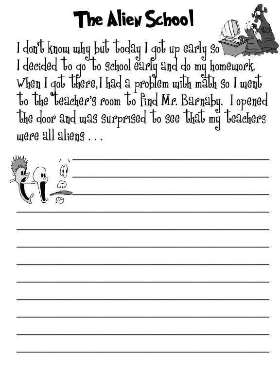 3rd Grade Writing Worksheets Printable