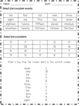 English Grade 1 Assessment Test Worksheets