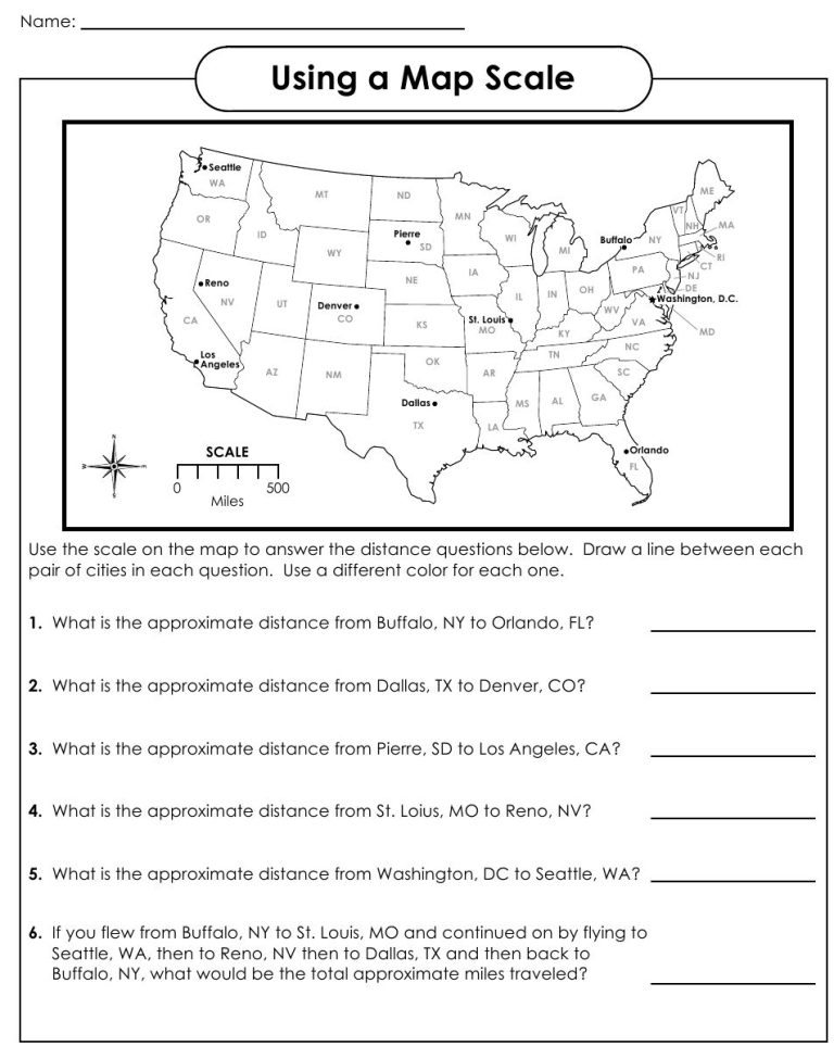 Scale Factor Worksheets 7th Grade Pdf