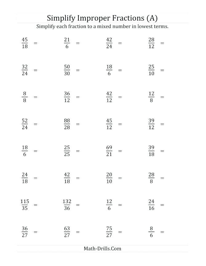 Converting Fractions To Decimals Worksheet 5th Grade