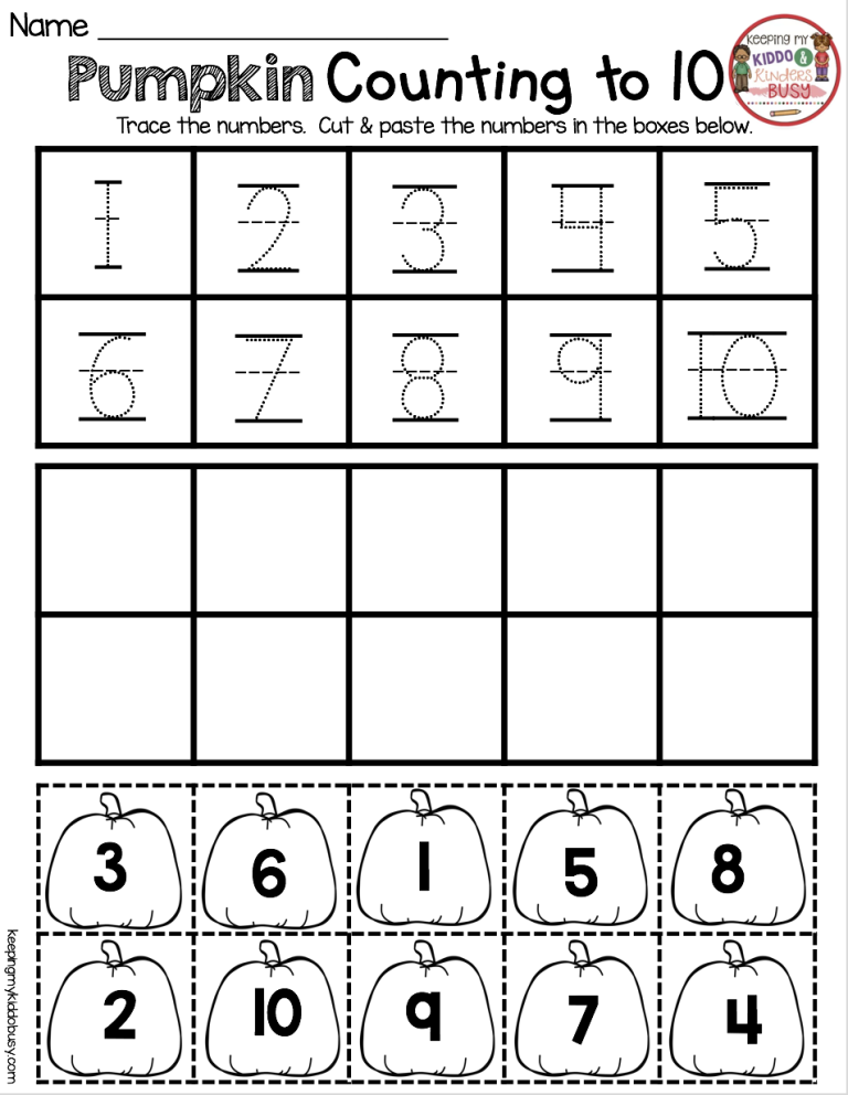 Numbers Printable 1-10