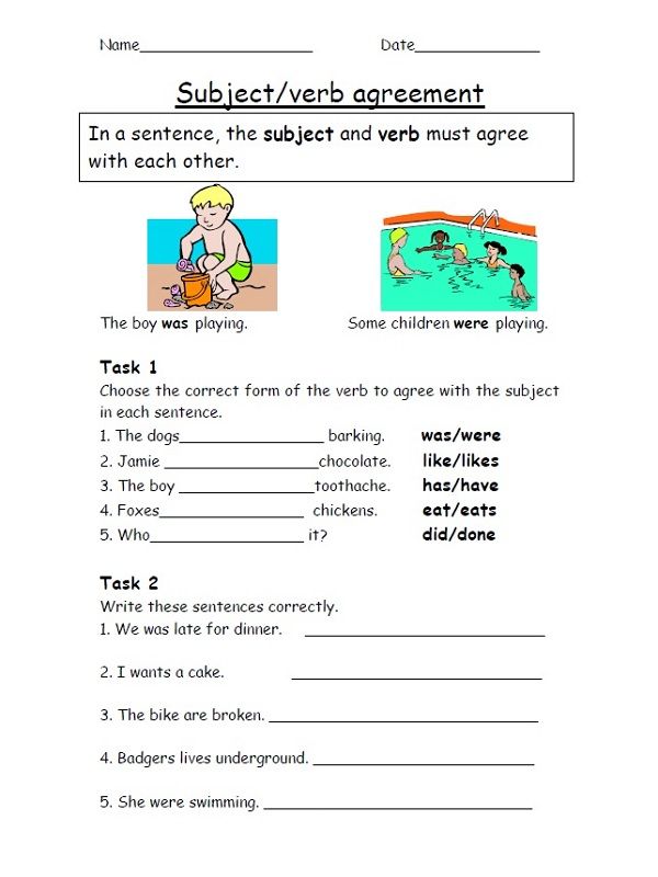 Year 4 English Worksheets With Answers Pdf