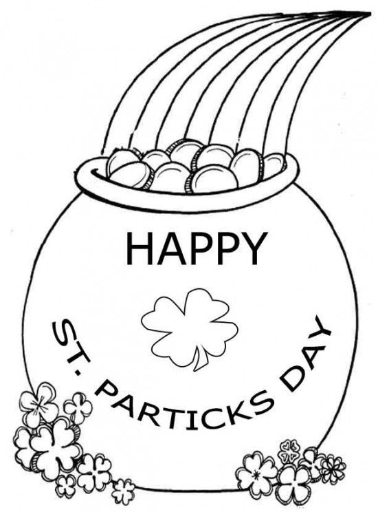 St Patricks Day Coloring Sheets