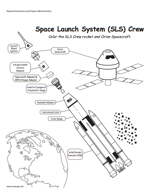 Nasa Coloring Pages