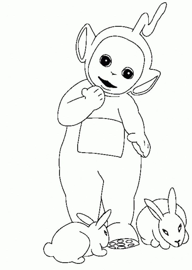 Teletubbies Coloring Pages