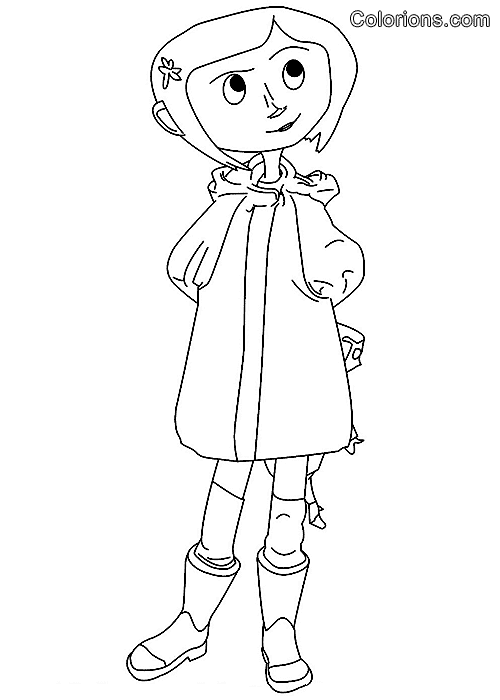 Coraline Coloring Pages