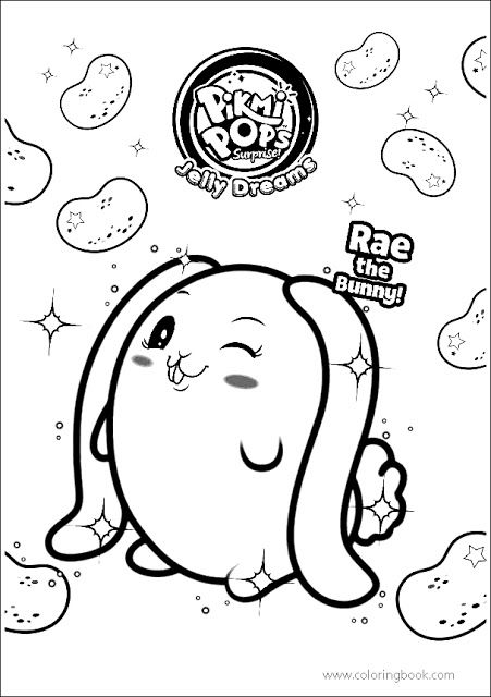 Pikmi Pops Coloring Pages