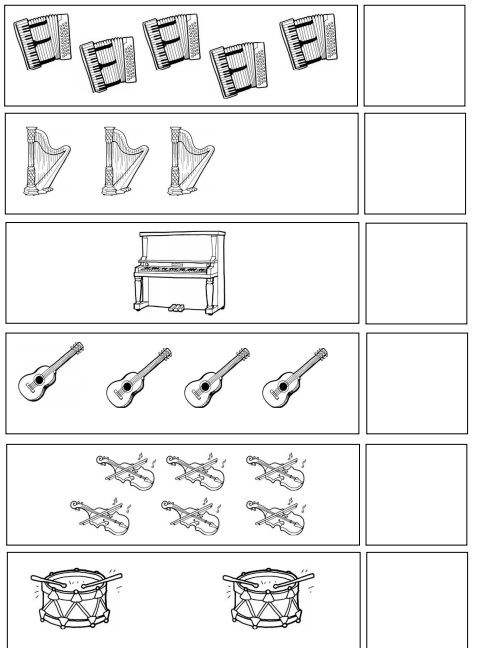 Music Worksheets For Kindergarten