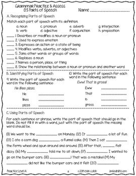 Grammar 5th Grade English Worksheets