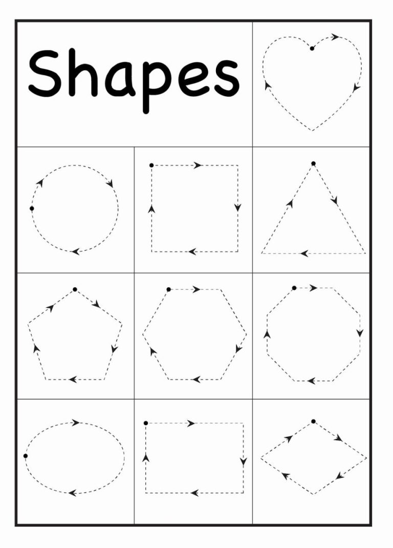 Worksheets For 3 Year Olds Alphabet