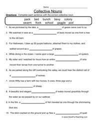 Abstract Noun Worksheets For Class 3