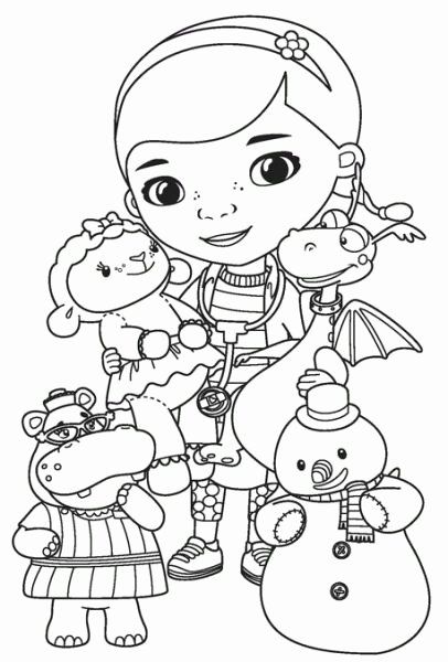 Disney Jr Coloring Pages