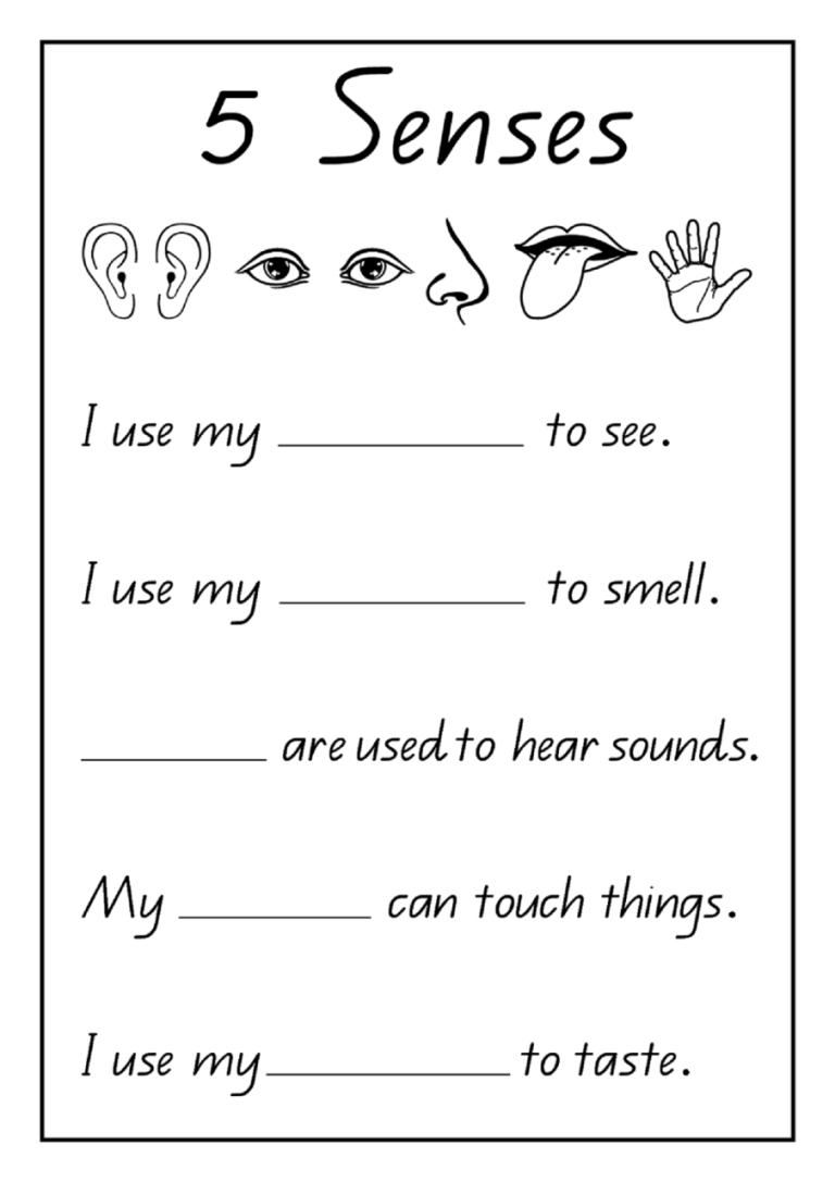 English Sheets For Grade 1