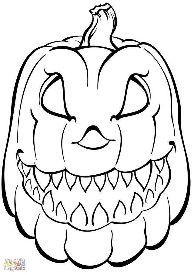 Printable Pumpkin Coloring Pages