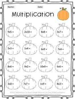 Basic Multiplication Worksheets With Pictures