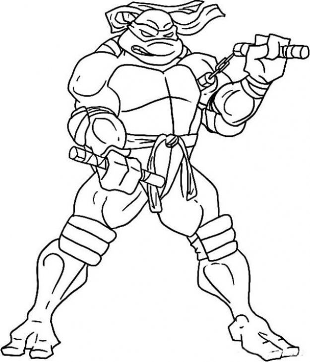 Ninja Turtles Coloring Pages