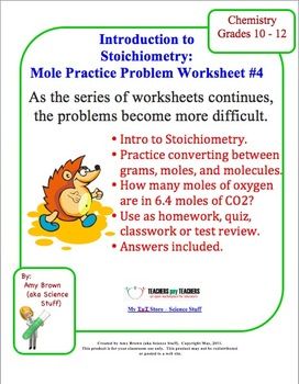 Stoichiometry Worksheet Stoichiometry Practice Problems With Answers