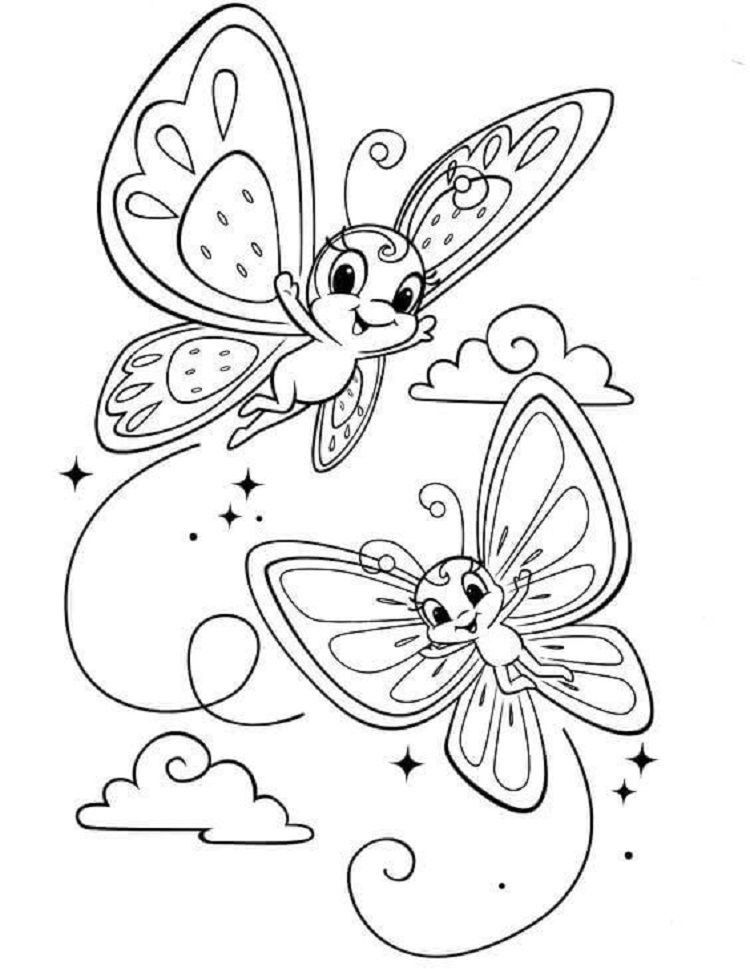 Butterfly Coloring Pages