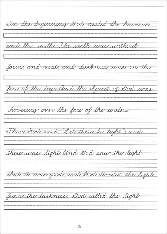 Cursive Handwriting Practice Sheets For Beginners