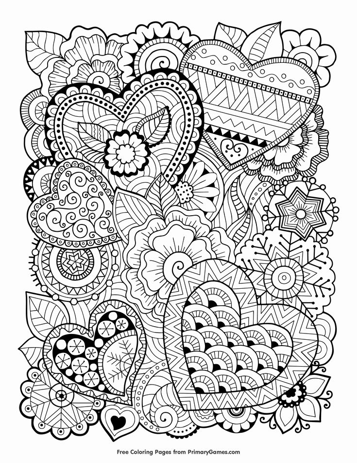 Valentines Day Coloring Pages For Adults