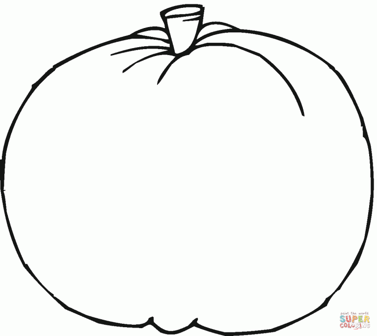 Super Coloring Pages Pumpkins