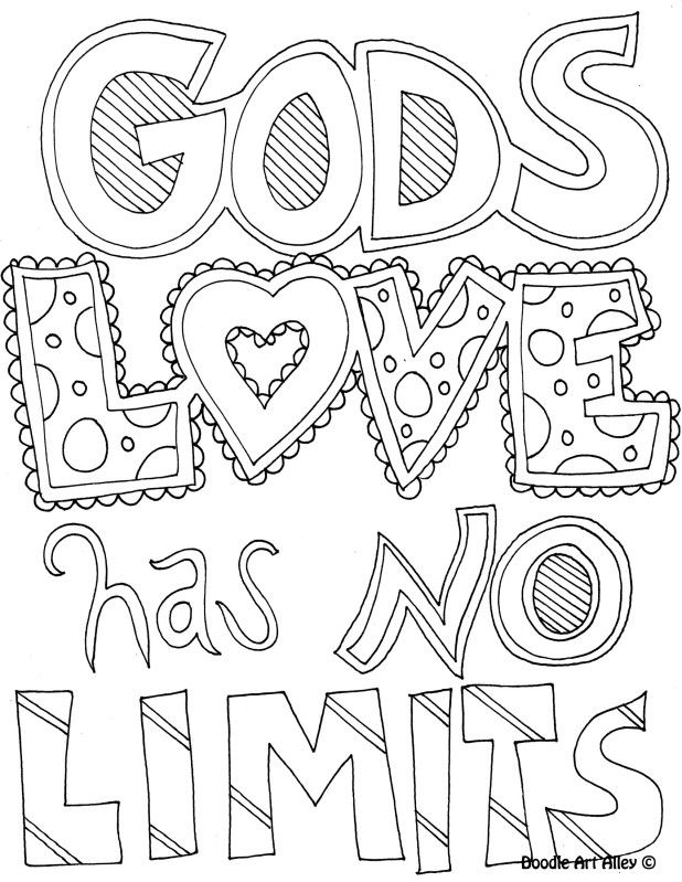 God Coloring Pages