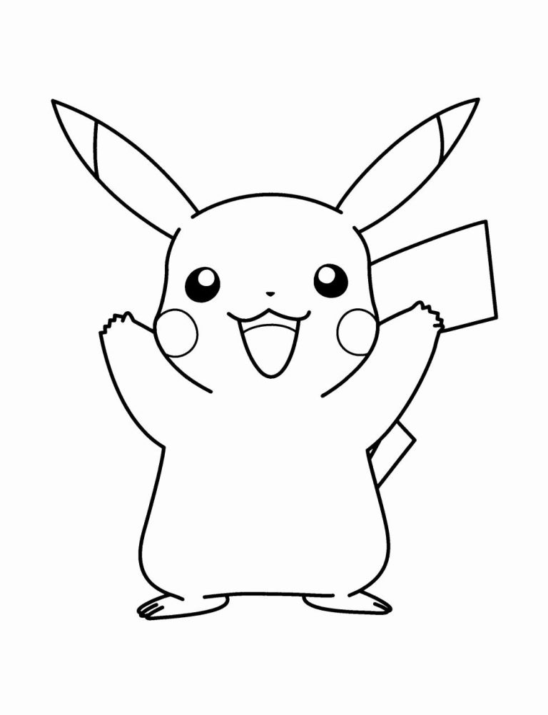 Pikachu Coloring