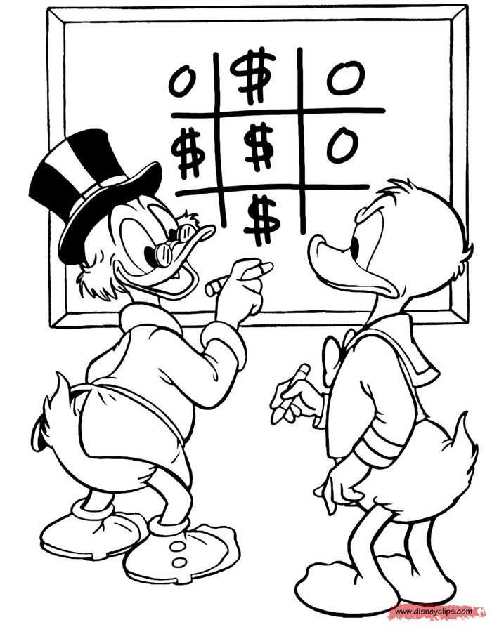 Ducktales Coloring Pages