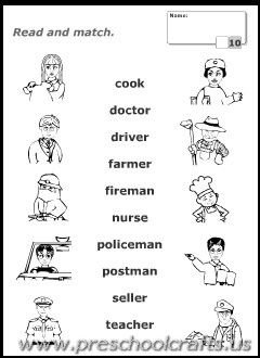 Community Helpers Worksheets 2nd Grade