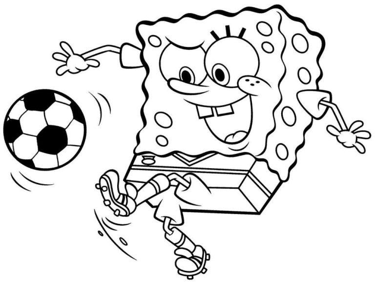 Soccer Coloring Pages