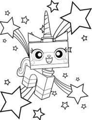 Unikitty Coloring Pages