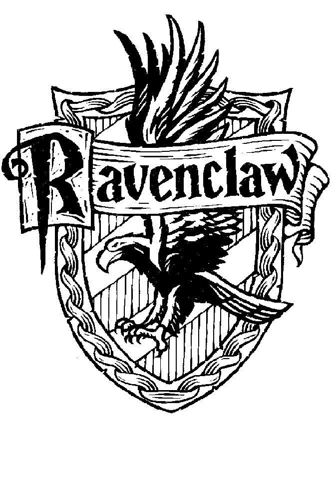 Harry Potter Coloring Pages Ravenclaw