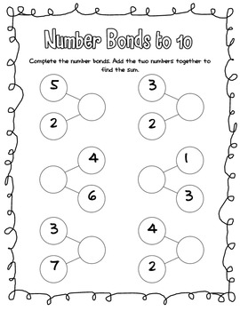 Number Bonds To 20 Worksheet Tes