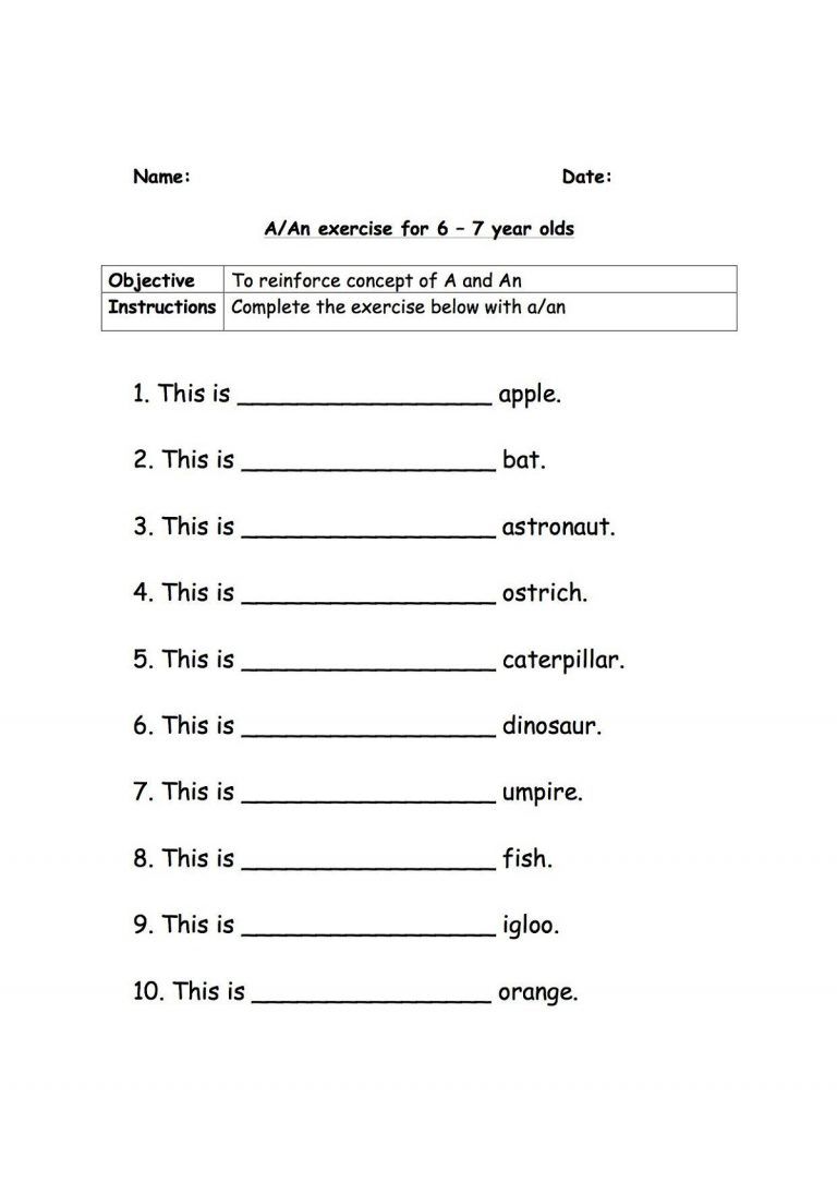 Year 1 English Worksheets Free Printable Uk Pdf