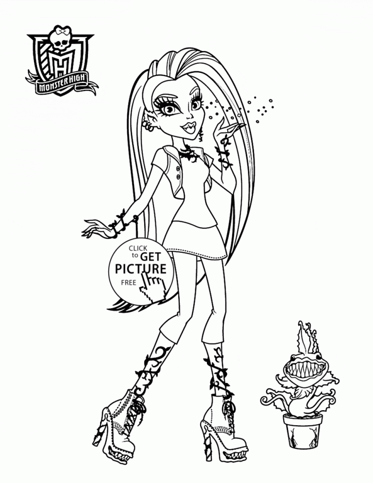 Monster High Coloring Pages