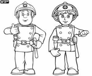 Fireman Coloring Pages