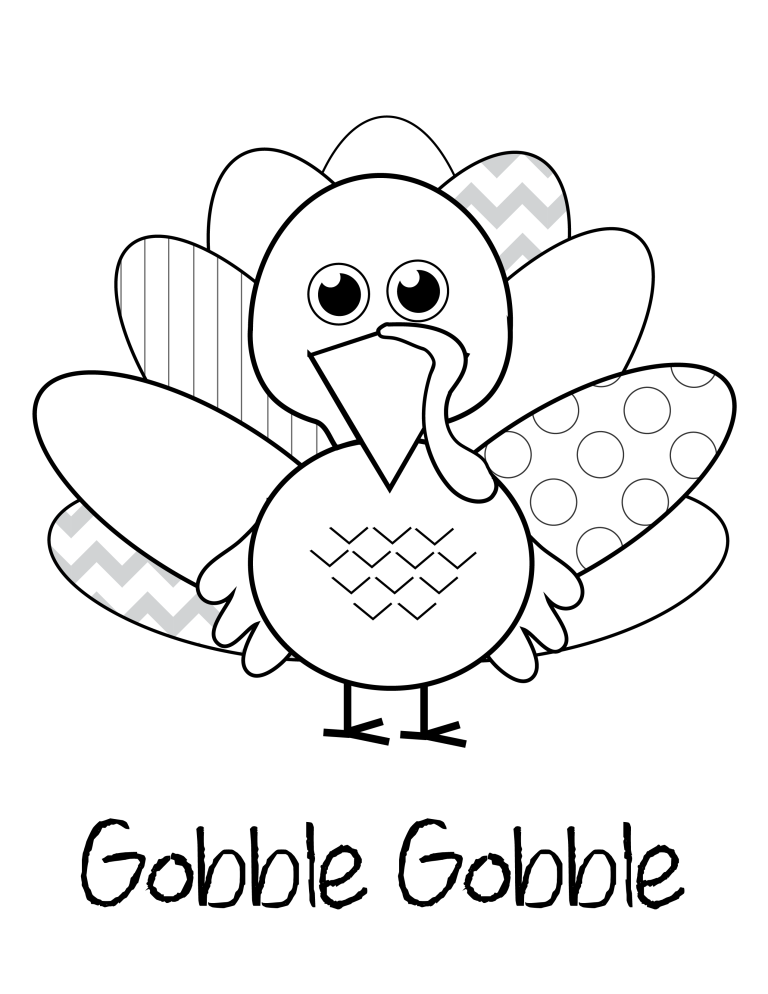 Thanksgiving Coloring Pages For Kids