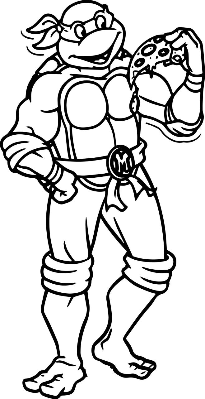 Tmnt Coloring Pages