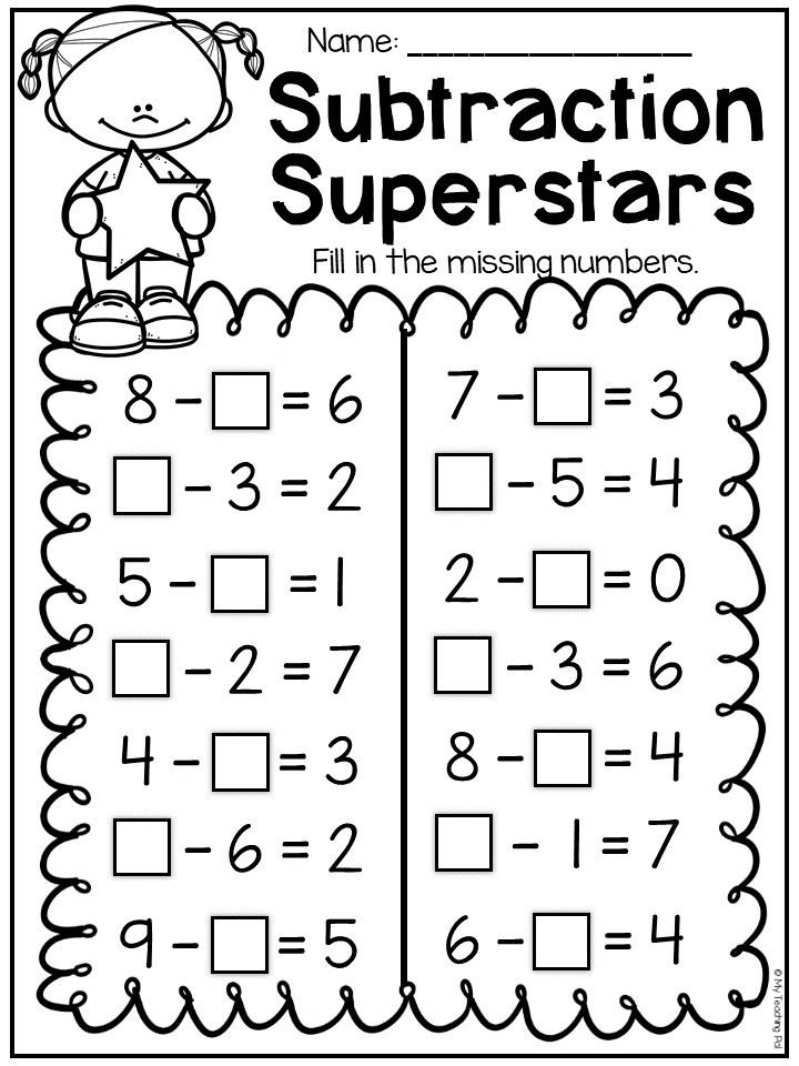 First Grade Math Worksheets