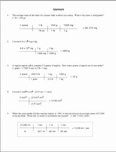 Solutions And Dilutions Worksheet