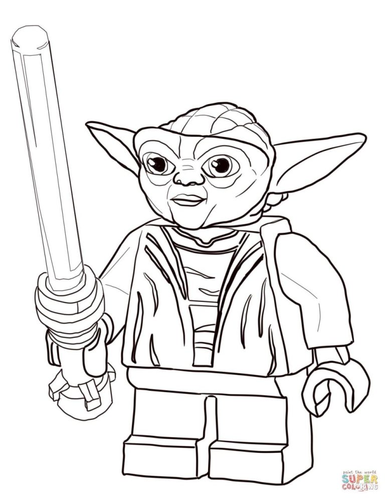 Yoda Coloring Pages