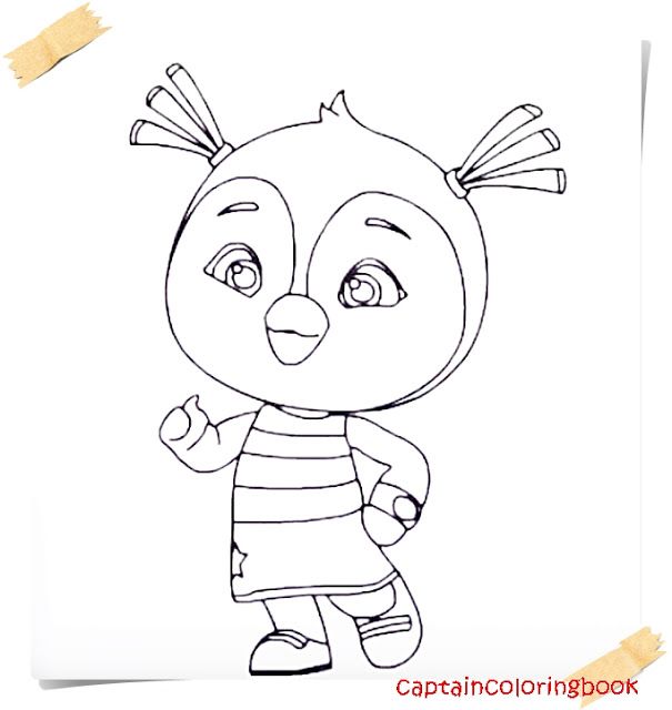 Top Wing Coloring Pages