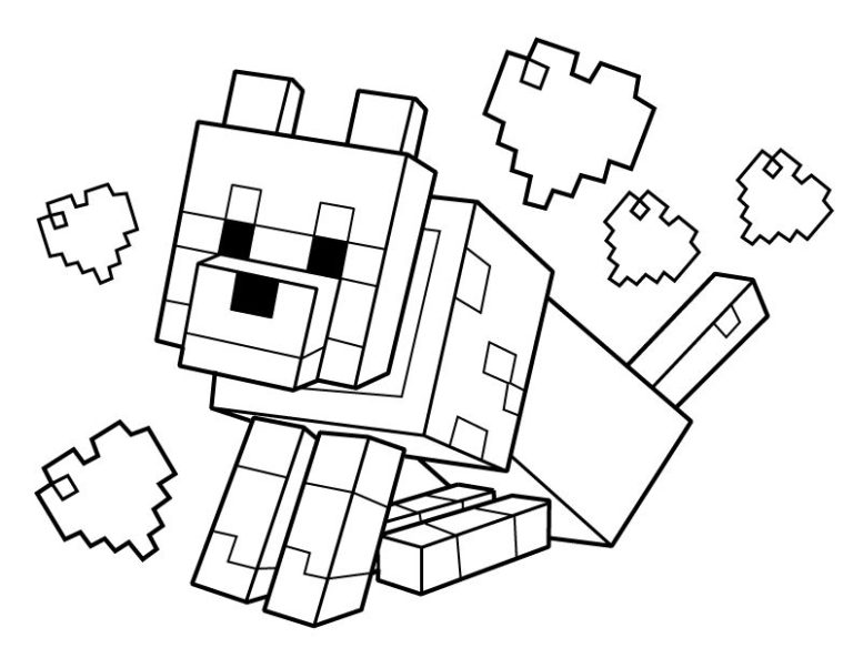 Minecraft Coloring Pages Printable